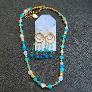 Time and Tru - Earrings and Necklace Bundle
